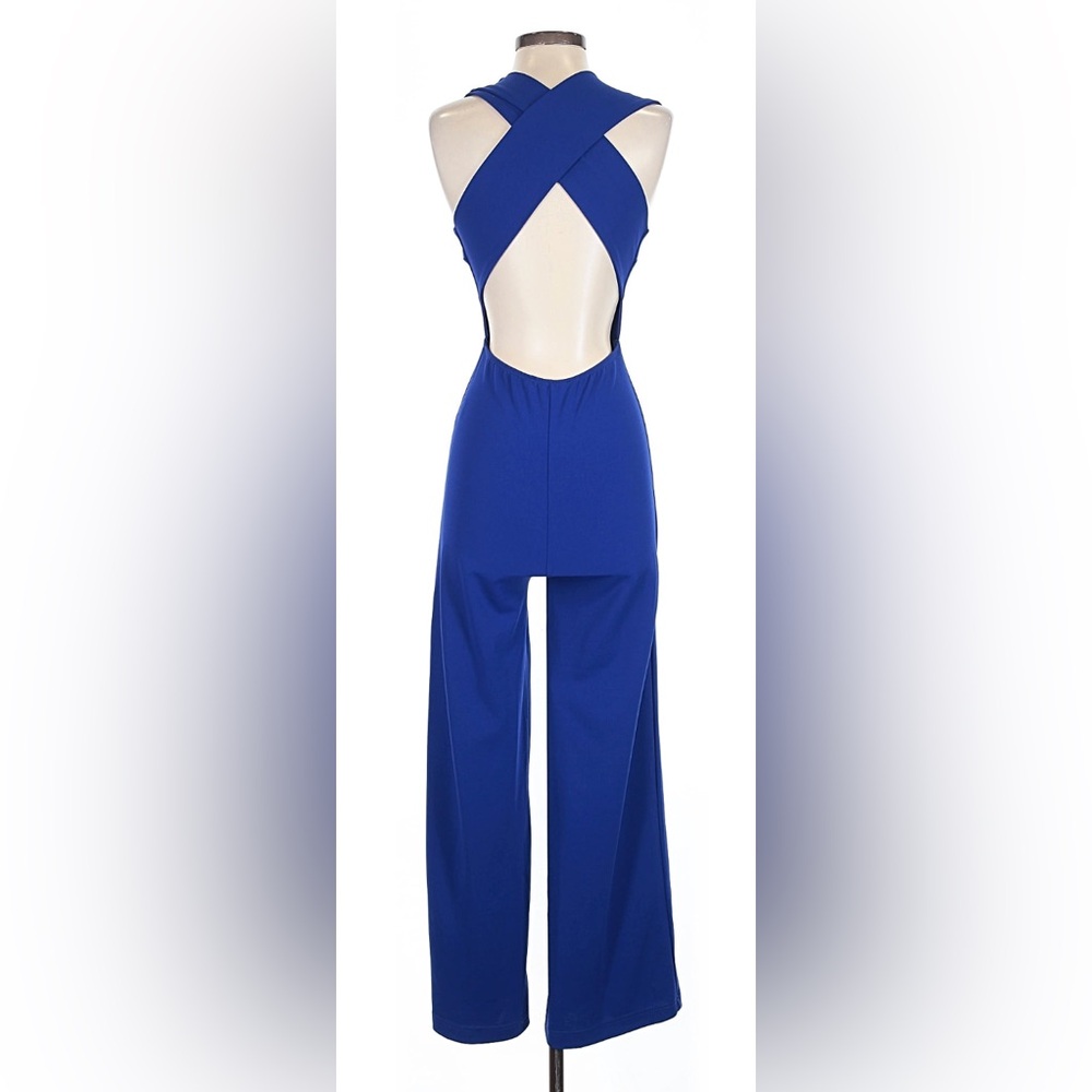Lulu's Royal Blue Jumpsuit